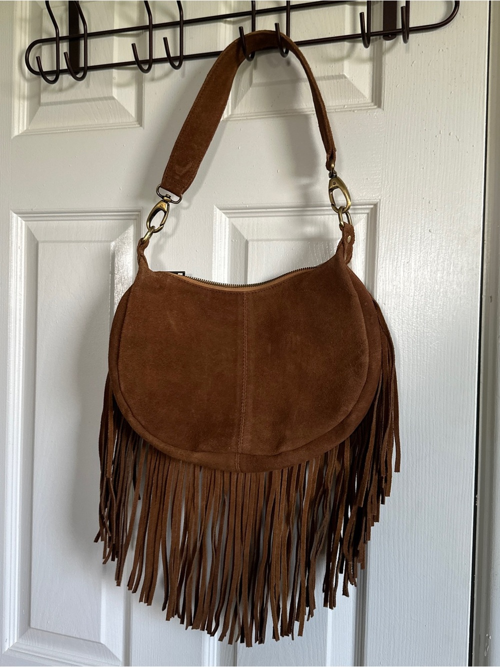 Cowhide Fringe Bag - Picture 3 of 3
